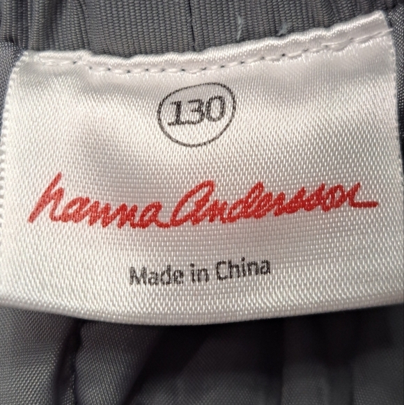 Hanna Andersson Boy's M Grey Snow Pants   Size 8 (130) - Picture 7 of 7